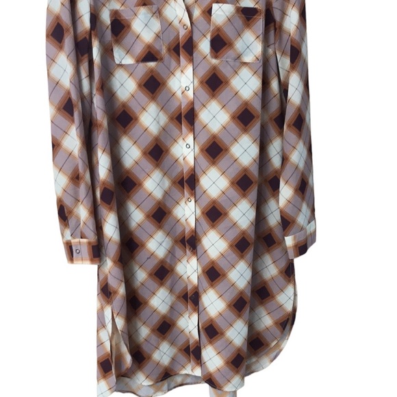 PRANA Flint Maxi Top argyle tartan - Picture 3 of 6